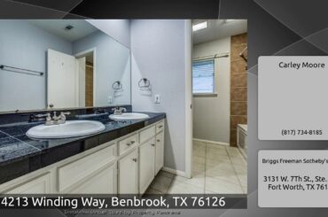 4213 Winding Way, Benbrook, TX 76126