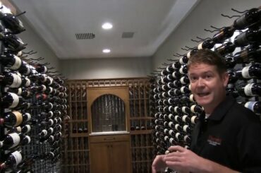 A Contemporary Home Wine Cellar Tour & Walkthrough | Harvest Wine Cellars and Saunas