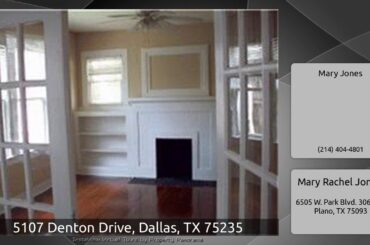 5107 Denton Drive, Dallas, TX 75235