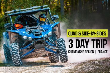 3 day trip for quads and side-by-sides in the Champagne region in France | MOTODURO