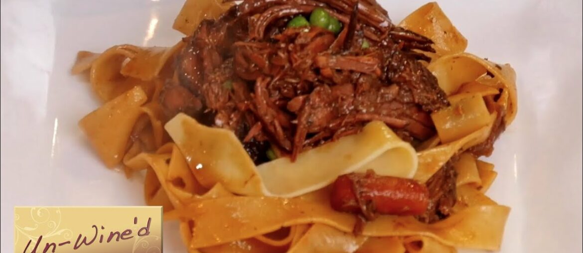 Un-Wine'd Recipe: Beef Ragout with Pappardelle