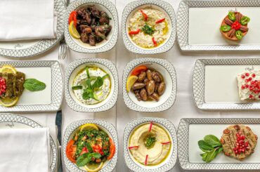 LEBANESE Restaurants in PARIS, France: DINING at “Rimal, Maison Noura & Liza"