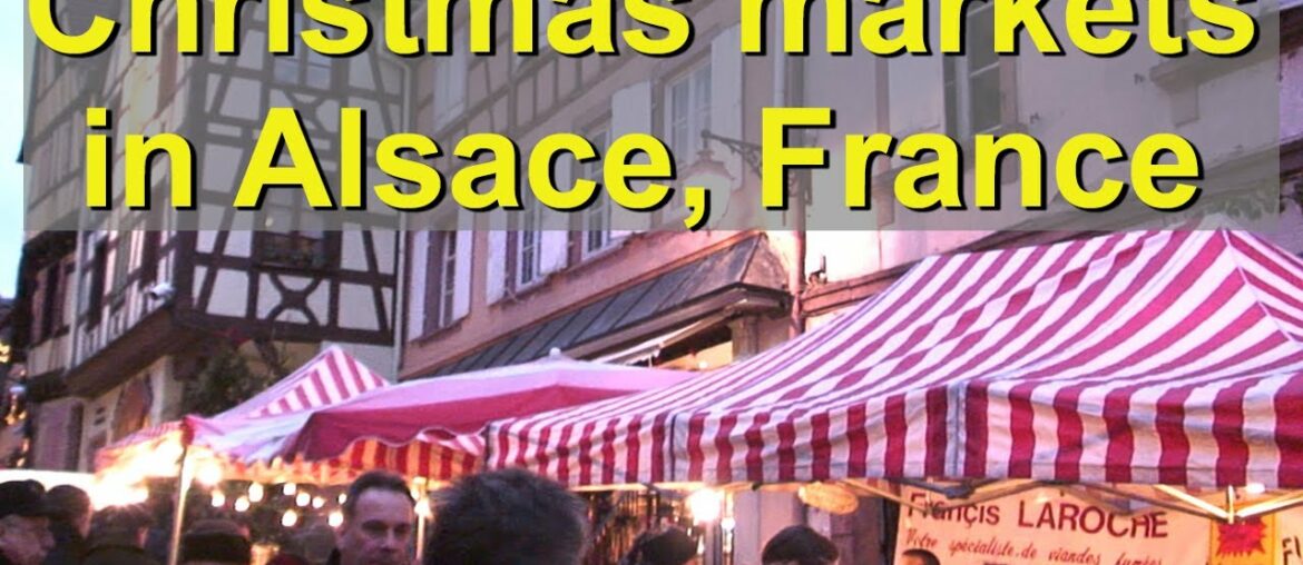 Christmas wine villages in Alsace, France Christmas wine villages in Alsace, France