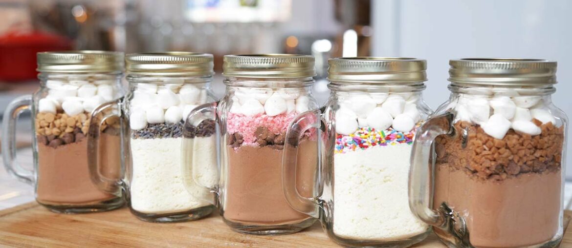 5 Hot Chocolate-In-A-Jar Recipes | Edible Gifts 5 Hot Chocolate-In-A-Jar Recipes | Edible Gifts