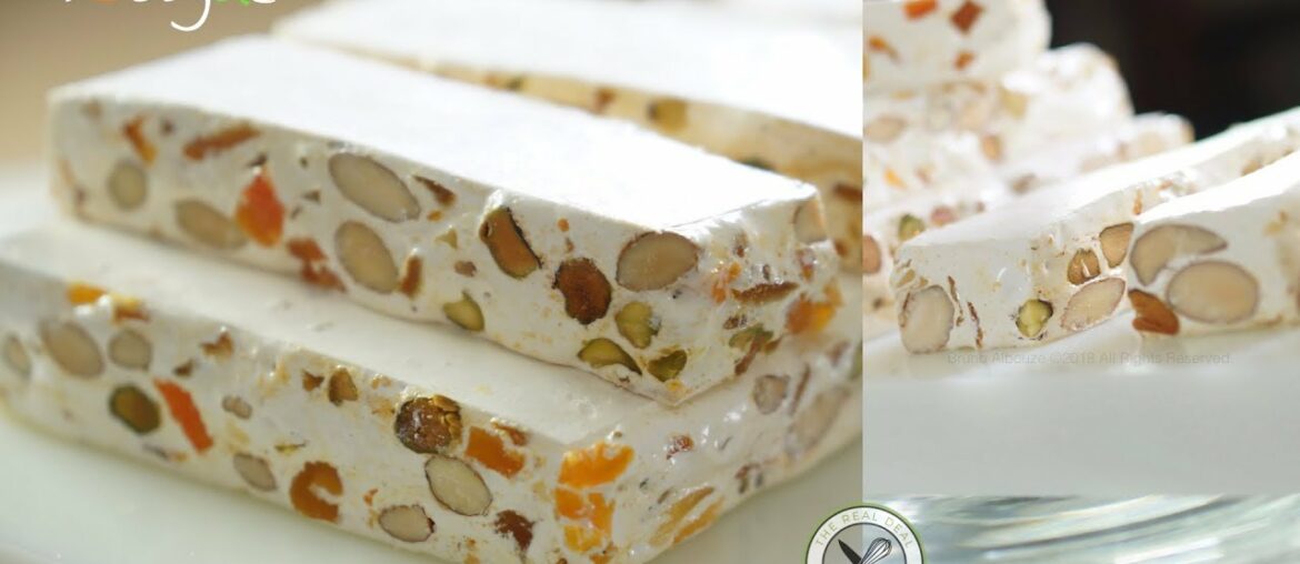 Nougat de Montélimar Recipe – Bruno Albouze – The Real Deal Nougat de Montélimar Recipe – Bruno Albouze – The Real Deal