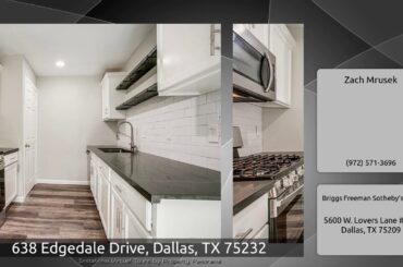 638 Edgedale Drive, Dallas, TX 75232