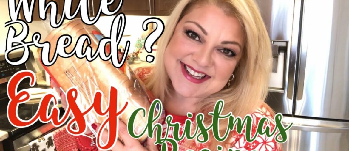 WHAT YOU CAN DO WITH WHITE BREAD || AMAZING AND EASY RECIPE || CHRISTMAS EDITION WHAT YOU CAN DO WITH WHITE BREAD || AMAZING AND EASY RECIPE || CHRISTMAS EDITION