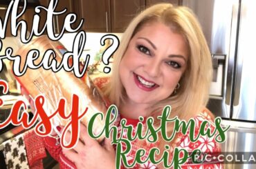 WHAT YOU CAN DO WITH WHITE BREAD || AMAZING AND EASY RECIPE || CHRISTMAS EDITION