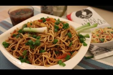 Vegetable Hakka Noodles/Homemade Noodles/Indo-Chinese Recipe/Chings Hakka Noodles