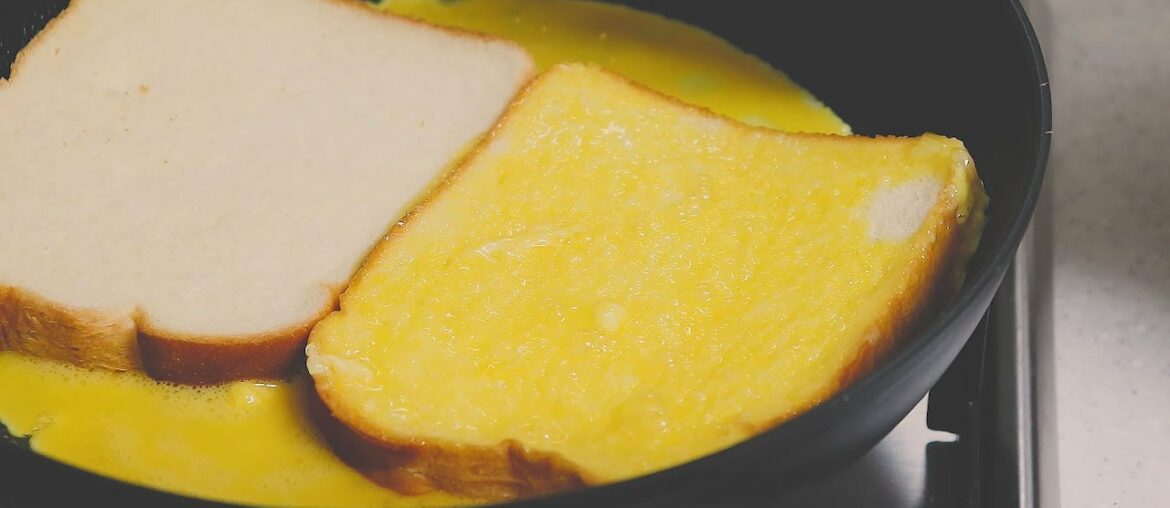 빠르고 쉬운 식빵 계란토스트 만들기~ egg toast / french toast recipe