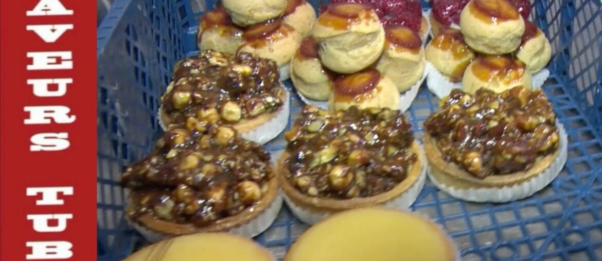 French Chef Julien (Part 7) Loading up the Bread / Baguettes /and Cakes for the Shop.