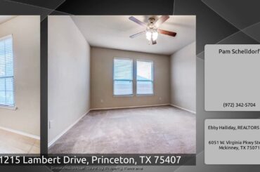 1215 Lambert Drive, Princeton, TX 75407