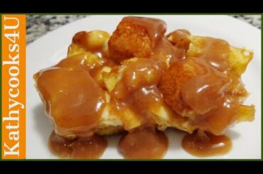 Easy French Toast Casserole - w/ Apple Cider Syrup