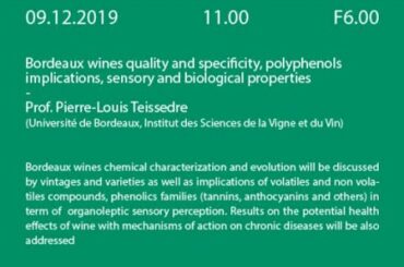 Bordeaux wines quality and specificity, polyphenols implications, sensory and biological properties.