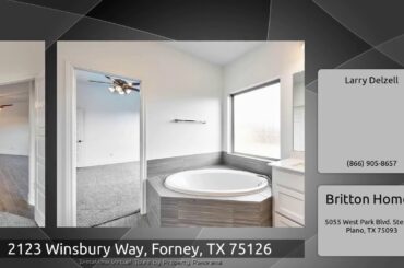 2123 Winsbury Way, Forney, TX 75126