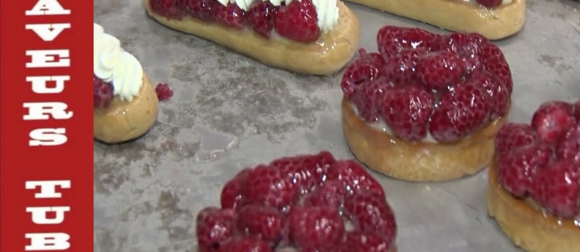 French Chef Julien (Part 6) Assembling all the beautiful Cakes & Tarts and Pastries for his shop.