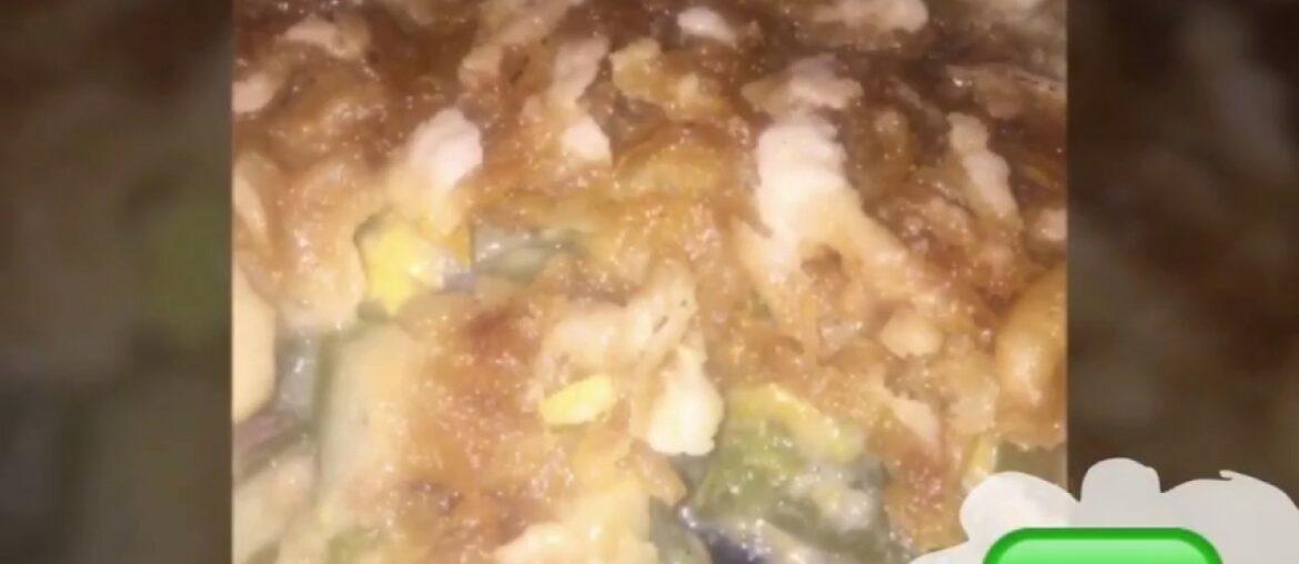 French onion green bean casserole | EASY RECIPE | perfect side dish for holidays