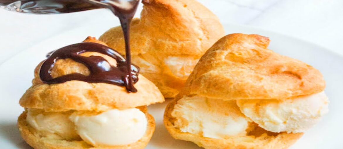[BÁNH SU KEM] làm #BánhSuKem kiểu Pháp Профитроли French Profiteroles recipes học làm bánh #SUKEM