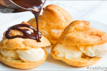 [BÁNH SU KEM] làm #BánhSuKem kiểu Pháp Профитроли French Profiteroles recipes học làm bánh #SUKEM