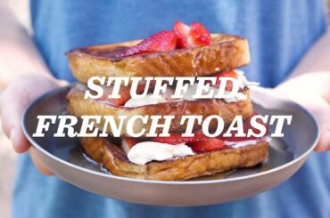 REI Camp Recipes: Strawberry Stuffed French Toast