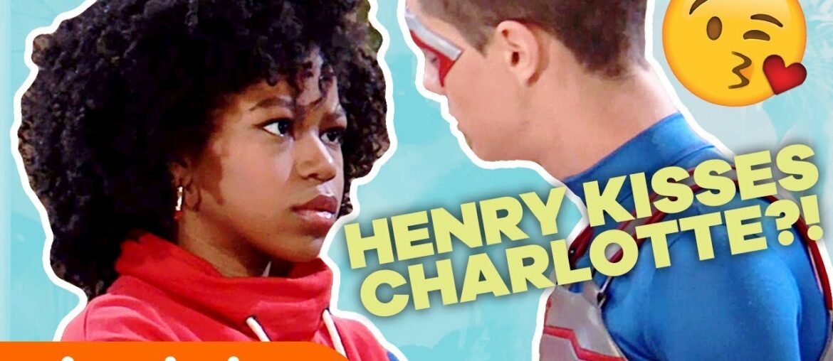 Henry Kisses Charlotte?! 😮 CHENRY Moments | Henry Danger