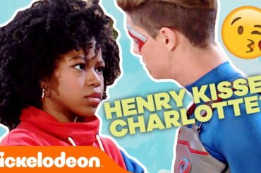 Henry Kisses Charlotte?! 😮 CHENRY Moments | Henry Danger