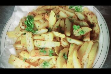 easy French fries recipe very crispy  how to fry French fries in different way