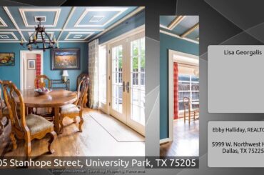 4205 Stanhope Street, University Park, TX 75205