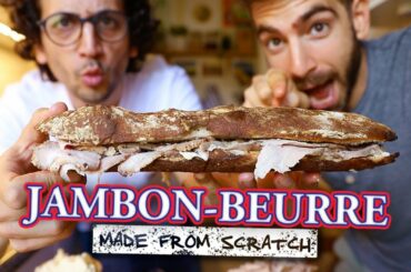 I flew in a French Guy to help perfect this sandwich...