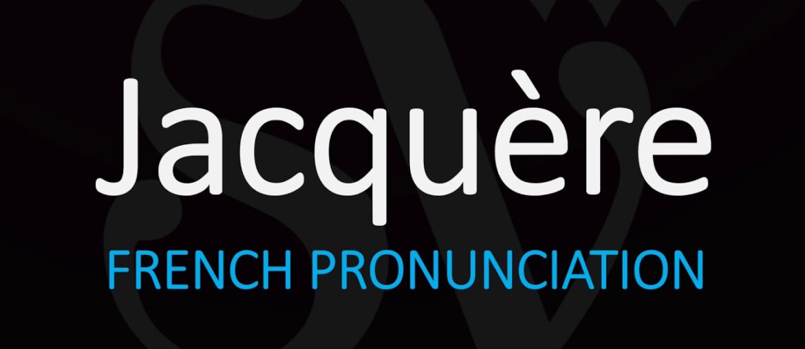 how to Pronounce Jacquère? French Savoie Wine pronunciation how to Pronounce Jacquère? French Savoie Wine pronunciation