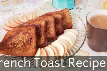 French toast recipe / French toast original recipe / breakfast recipe with English subtitles || 13