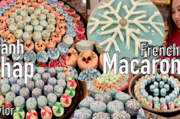 Các Kiểu Bánh Pháp Macarons tuyệt đẹp cho mùa Noel - French Marcarons - Taylor Recipes