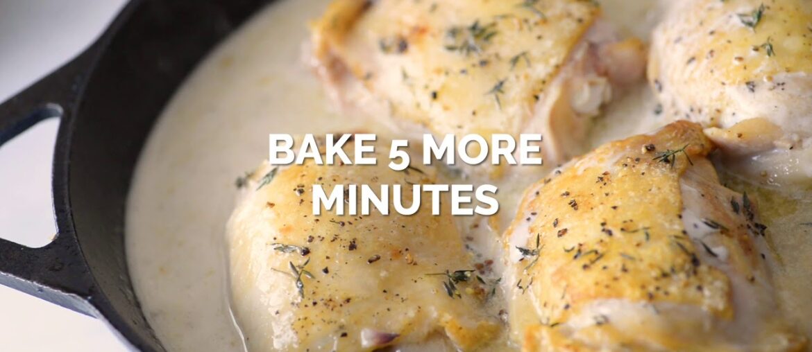 French Chicken with Creamy Mustard-White Wine Sauce