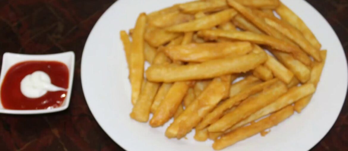 Crispy French Fries Recipe - Kids Special Recipe of Crunchy French Fries, How to Make Finger Chips