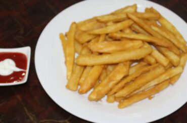 Crispy French Fries Recipe - Kids Special Recipe of Crunchy French Fries, How to Make Finger Chips
