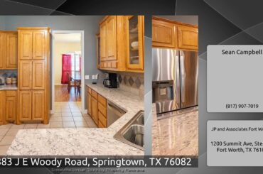 2883 J E Woody Road, Springtown, TX 76082