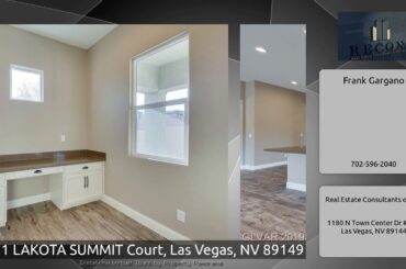 7011 LAKOTA SUMMIT Court, Las Vegas, NV 89149