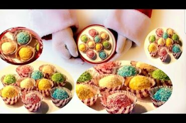 only 3 ingredients recipe|Coconut Ice Balls|Easy Recipe|Alayna Tamil Channel