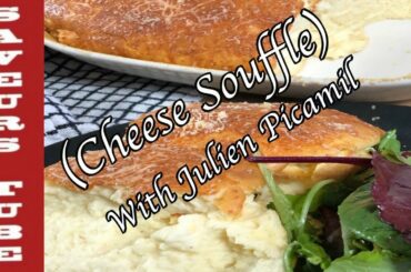Cheese Souffle very light and tasty with French TV Chef Julien from Saveurs Dartmouth U.K.