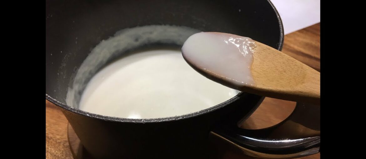 Béchamel Sauce aka White Sauce Recipe • French cuisine's Mother Sauce - Episode #191