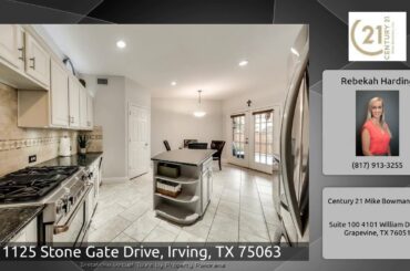1125 Stone Gate Drive, Irving, TX 75063