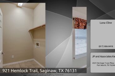 921 Hemlock Trail, Saginaw, TX 76131