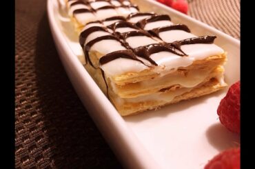 Mille-Feuille Recipe • Scrumptious French Pastry!  - Episode #304