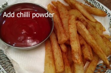 How to make Crispy French Fries Recipe