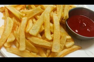 लहान मुलांच्या आवडीच्या फ्रेंच फ्राईजची झटपट रेसिपी|instant french fries recipe