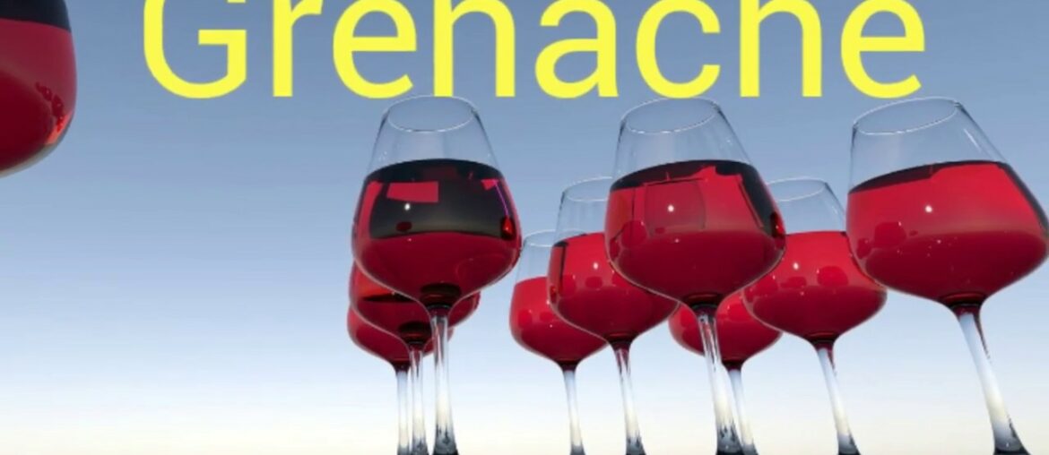 How to pronounce grenache. Wine terminology.