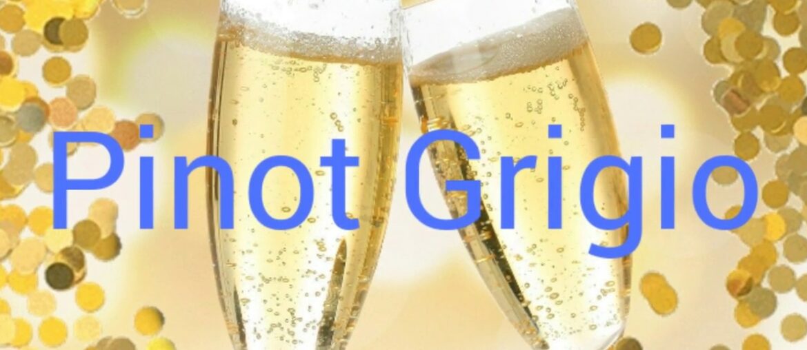 How to pronounce pinot grigio.  Wine terminology.