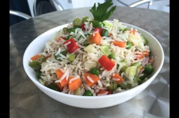 How to cook VEGETABLE FRIED RICE | Fried Rice Recipe |   INDIAN Vegetarian Recipes