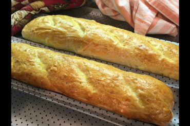 French Baguettes Recipe • Fresh Homemade Goodness! - Episode #81
