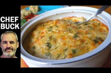 Cauliflower Gratin - Cheesy Cauliflower Casserole Recipe